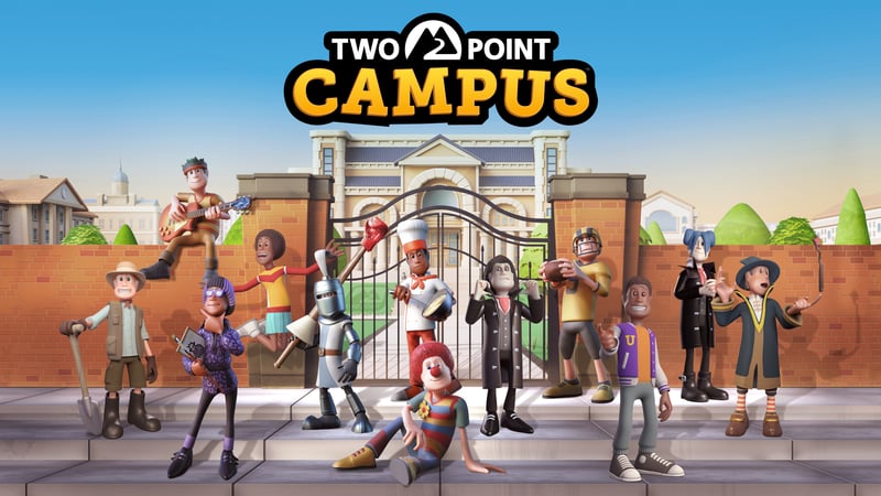 Official cover for Two Point Campus on XBOX
