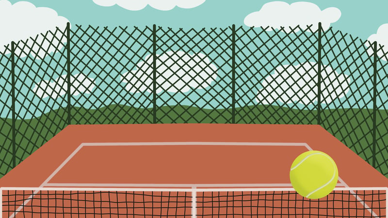 Official cover for The Tennis T on PlayStation
