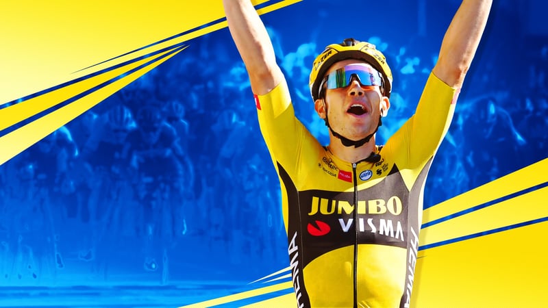 Official cover for Tour de France 2021 on PlayStation