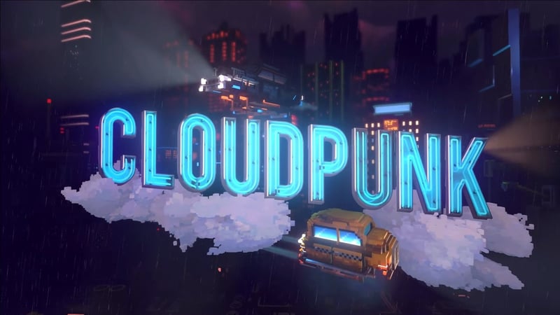 Official cover for Cloudpunk on PlayStation