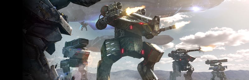 Official cover for War Robots on Steam