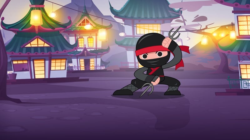 Official cover for Ninja Fun on PlayStation