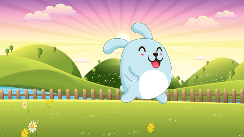 Official cover for Easter Candy Run on PlayStation