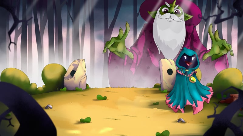 Official cover for Mages and Treasures on PlayStation