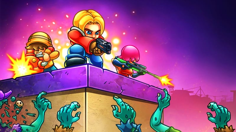 Official cover for Zombo Buster Rising on PlayStation