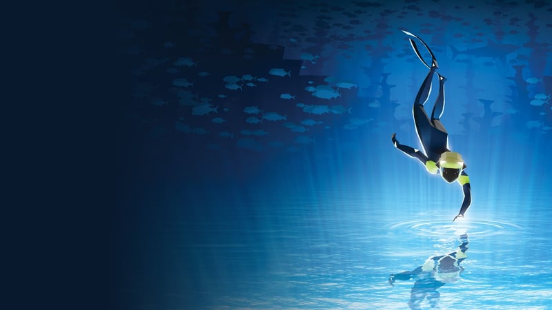Official cover for ABZÛ on PlayStation