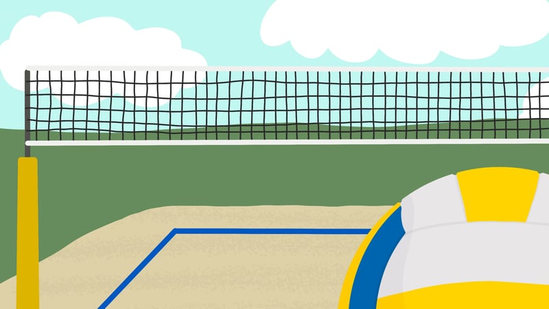 Official cover for The Volleyball B on PlayStation