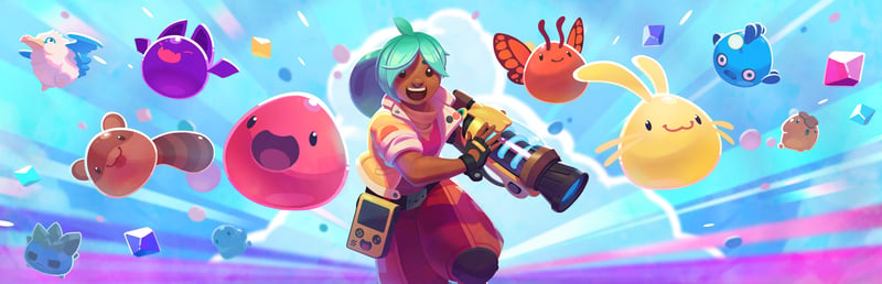 Official cover for Slime Rancher 2 on Steam
