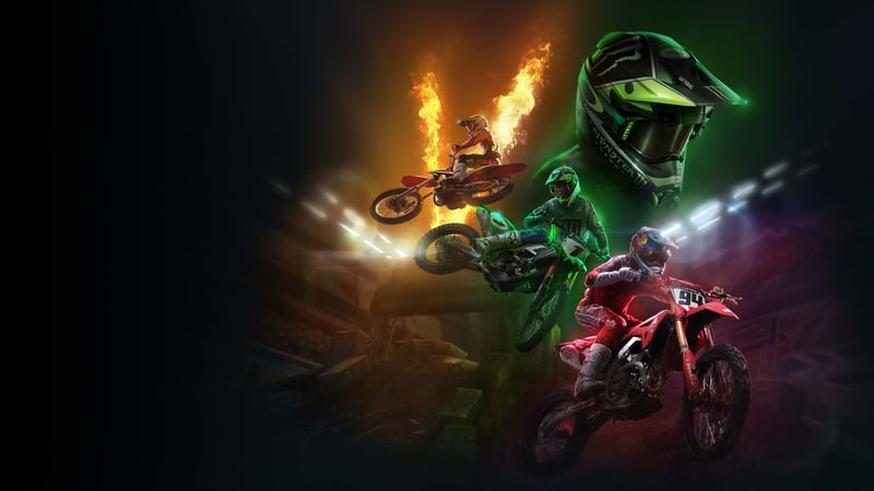 Official cover for Monster Energy Supercross - The Official Videogame 5 on PlayStation