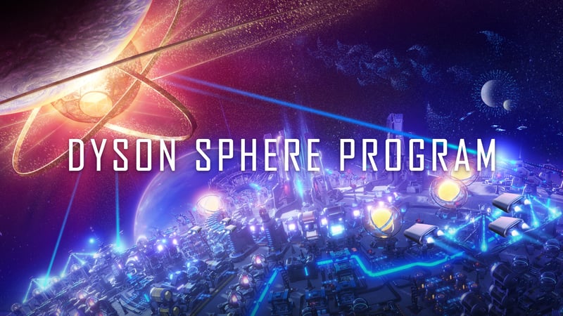 Official cover for Dyson Sphere Program on XBOX