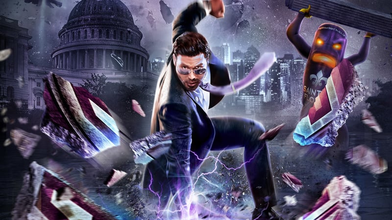 Official cover for Saints Row IV: Re-Elected on XBOX