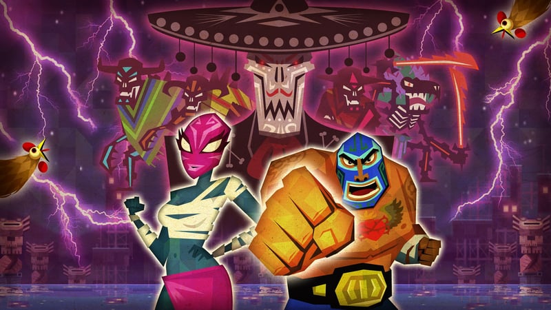 Official cover for Guacamelee! Super Turbo Championship Edition on XBOX