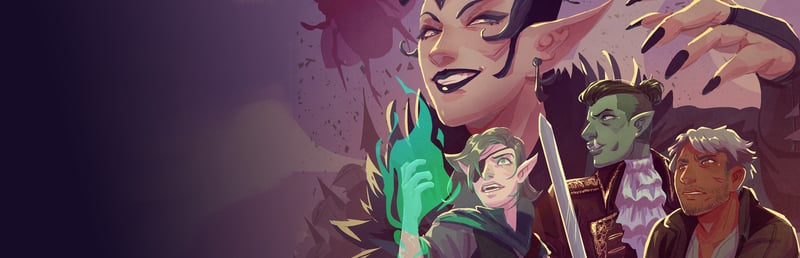 Official cover for A Crown of Sorcery and Steel on Steam