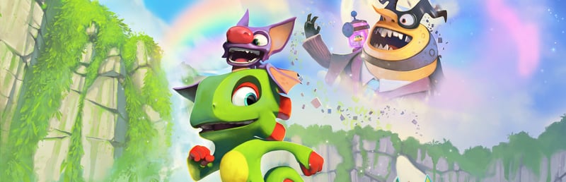 Official cover for Yooka-Laylee on Steam