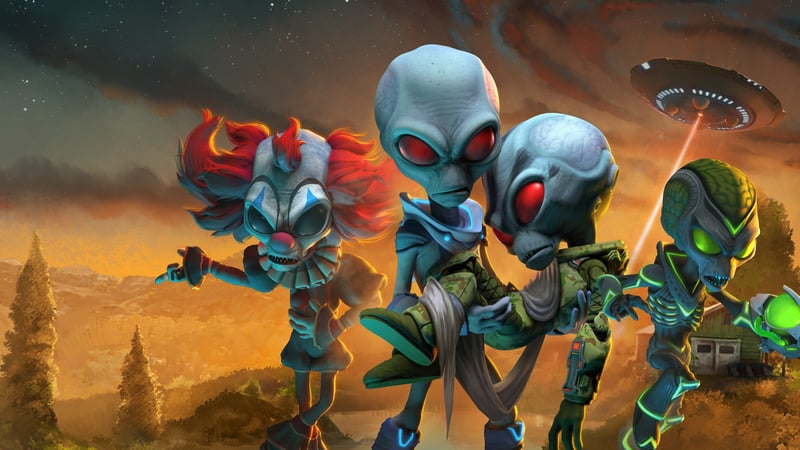 Official cover for Destroy All Humans! - Clone Carnage on PlayStation