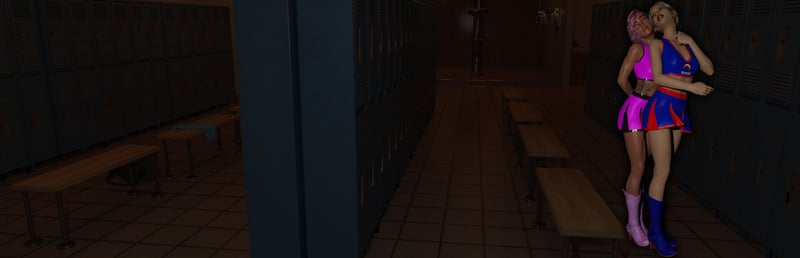Official cover for Futanari Sex - Locker Room Affair on Steam