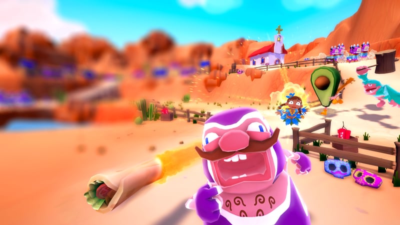 Official cover for Must Dash Amigos on XBOX