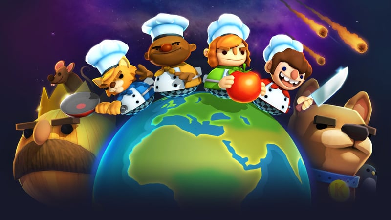 Official cover for Overcooked on XBOX