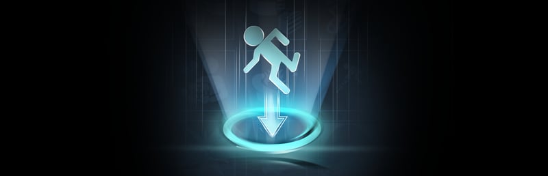 Official cover for Portal with RTX on Steam