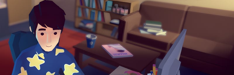 Official cover for Writer's Life on Steam