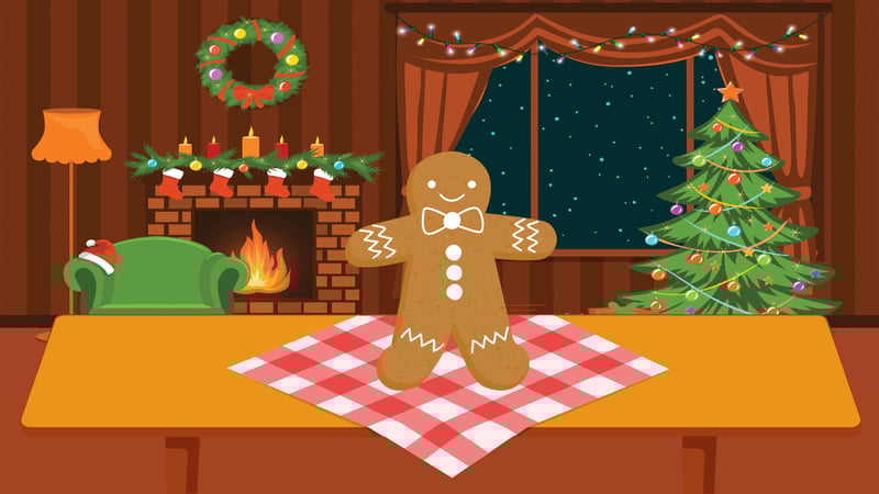 Official cover for The Jumping Gingerbread on PlayStation