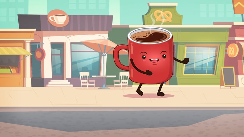 Official cover for Coffee Fun on PlayStation