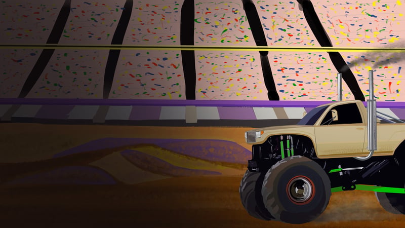 Official cover for Monster Truck Journey: Nitro on PlayStation