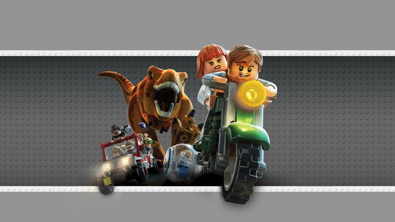Official cover for LEGO® Jurassic World™ on XBOX