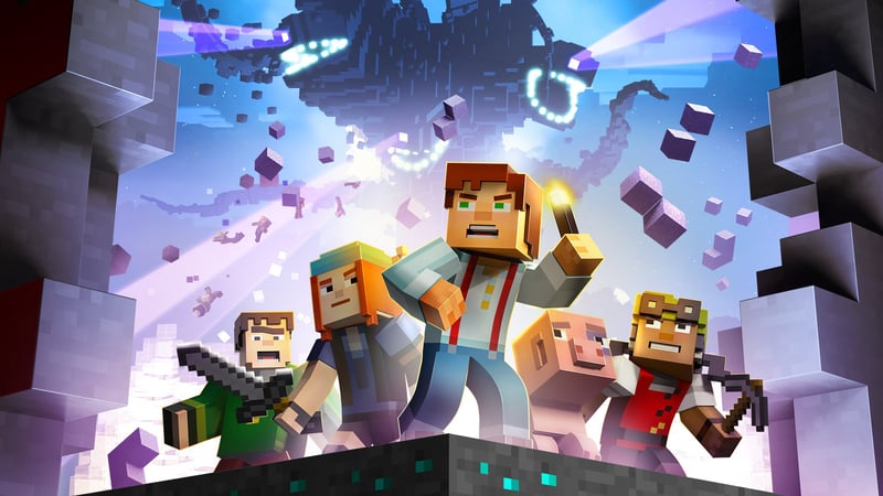 Official cover for Minecraft: Story Mode - Episode 1: The Order of the Stone on XBOX