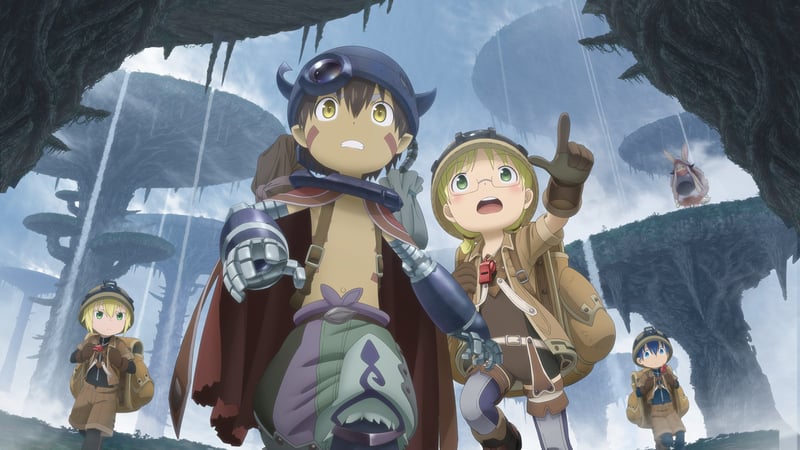 Official cover for Made in Abyss: Binary Star Falling into Darkness on PlayStation