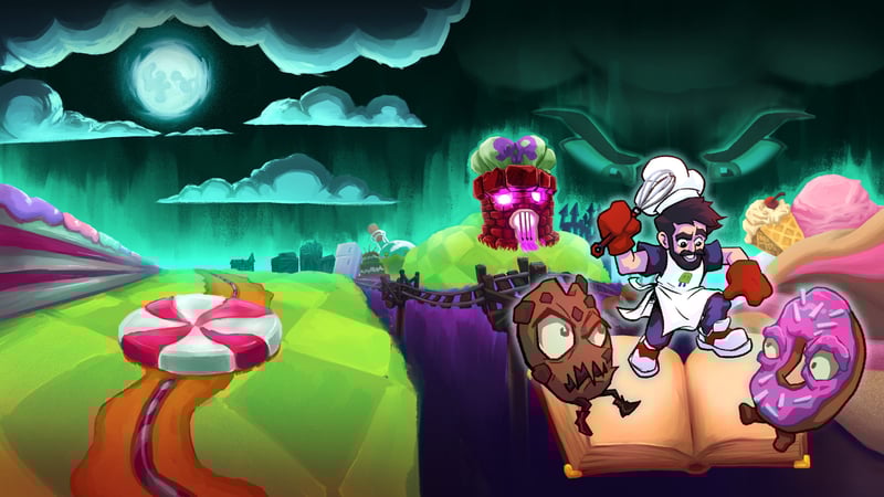 Official cover for Super Perils of Baking on PlayStation