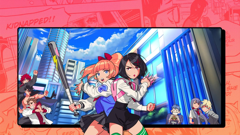 Official cover for River City Girls on PlayStation