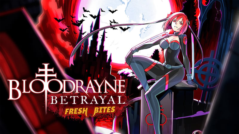 Official cover for BloodRayne Betrayal: Fresh Bites on XBOX