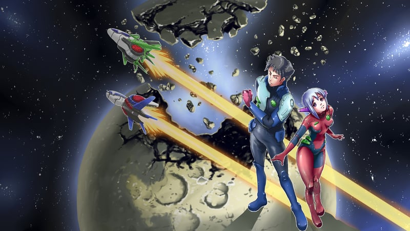 Official cover for Wings Of Bluestar on PlayStation