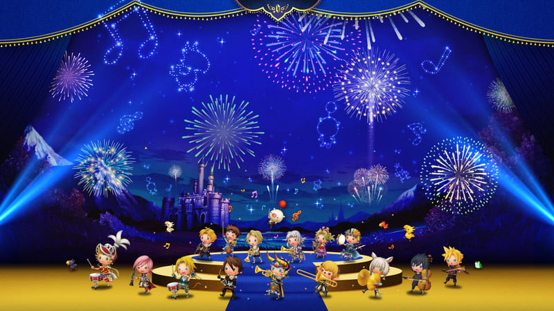 Official cover for THEATRHYTHM FINAL BAR LINE on PlayStation