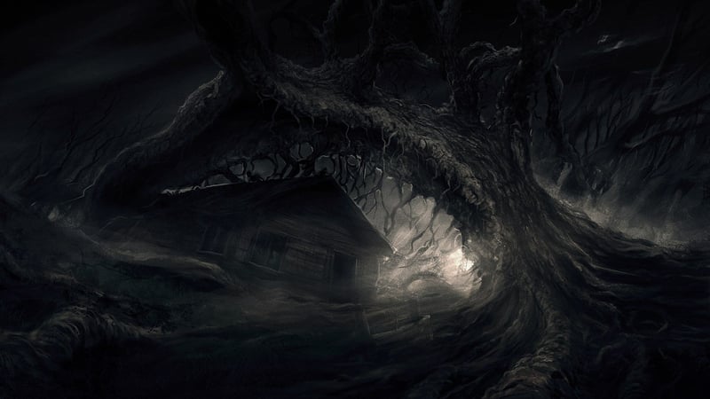 Official cover for Darkwood on PlayStation