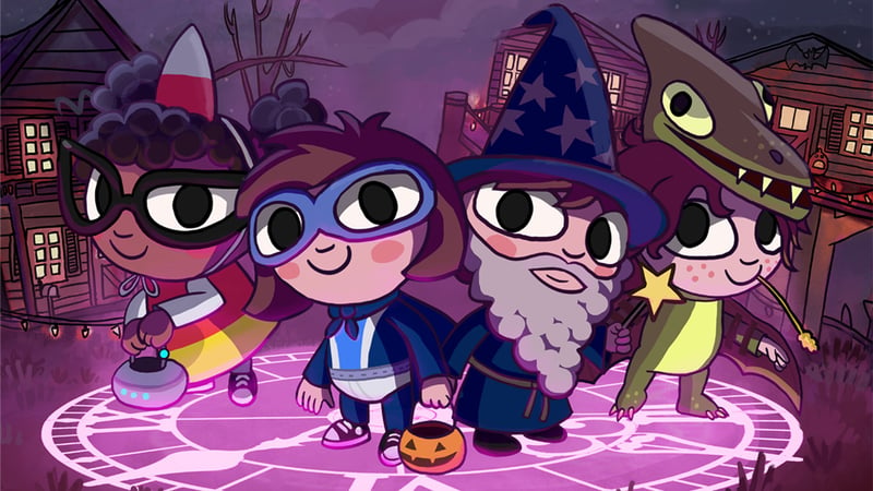 Official cover for Costume Quest 2 on XBOX