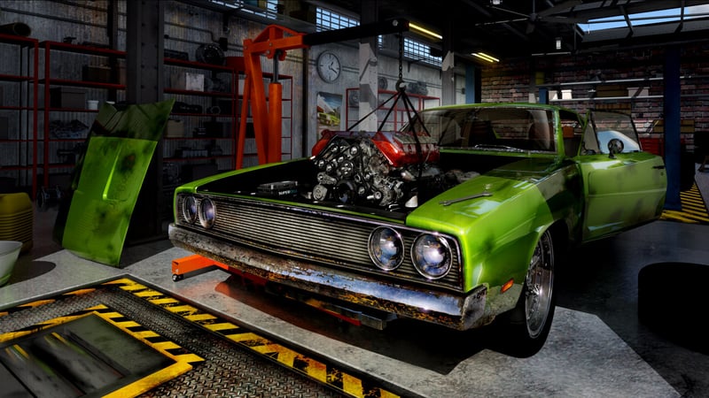 Official cover for Car Mechanic Simulator Classic on XBOX