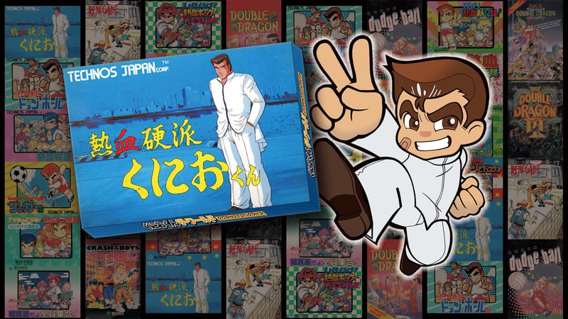 Official cover for Nekketsu Renegade Kunio-kun on XBOX