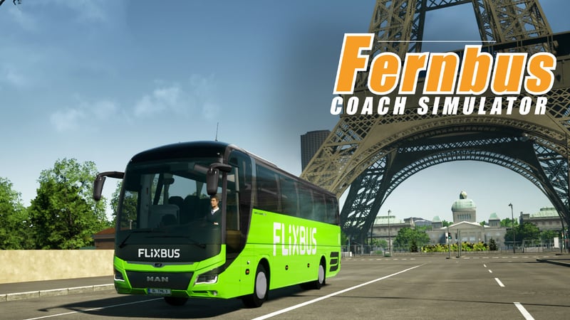 Official cover for Fernbus Simulator on XBOX