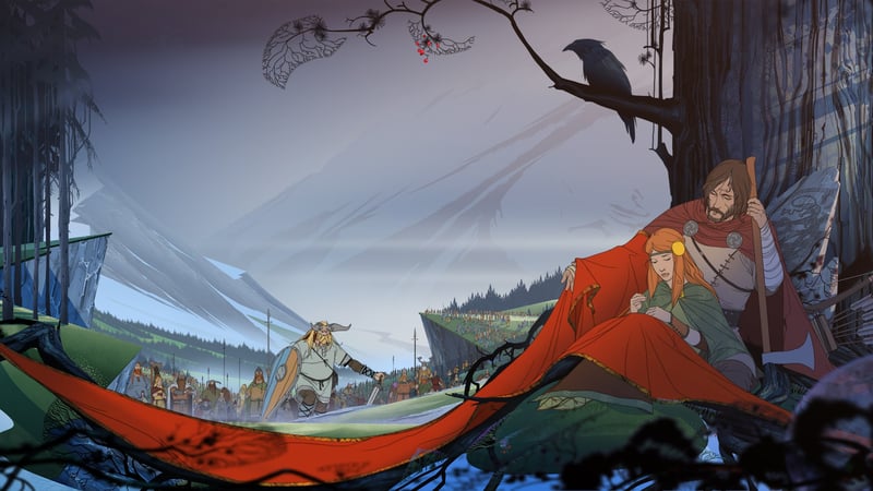 Official cover for The Banner Saga on XBOX