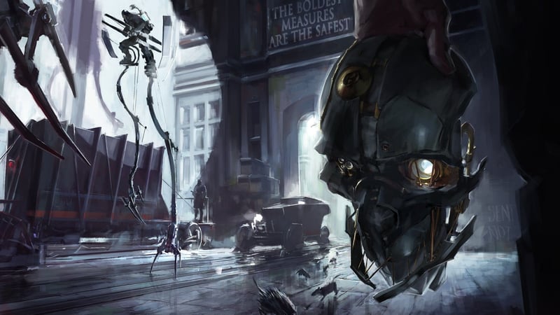 Official cover for Dishonored® Definitive Edition on PlayStation