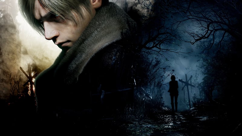 Official cover for Resident Evil 4 on PlayStation