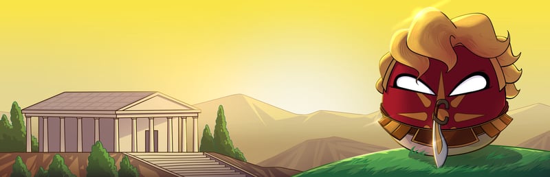 Official cover for AlexanderBall: A Countryball Tale on Steam
