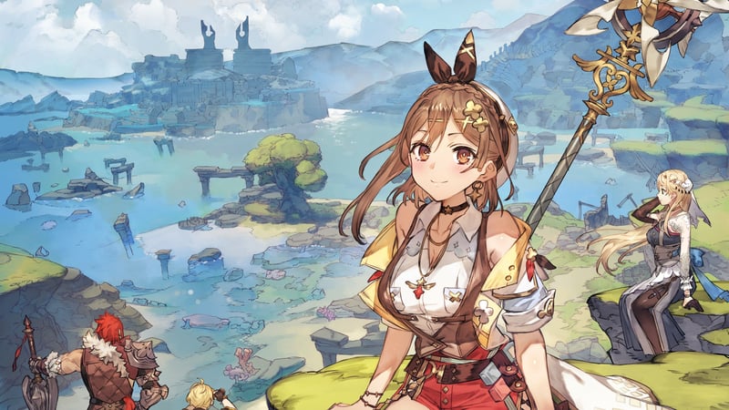 Official cover for Atelier Ryza 3: Alchemist of the End & the Secret Key on PlayStation