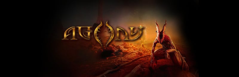 Official cover for Agony on Steam