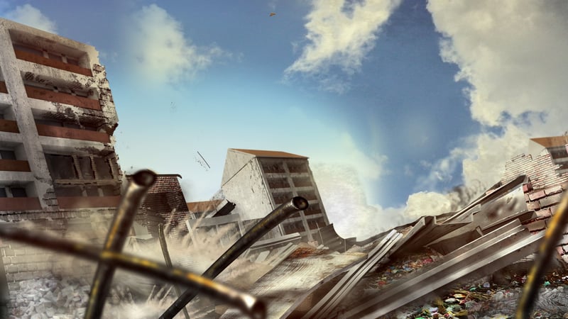 Official cover for Demolish and Build on PlayStation