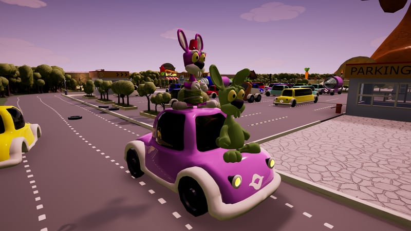 Official cover for Bunny Parking on PlayStation