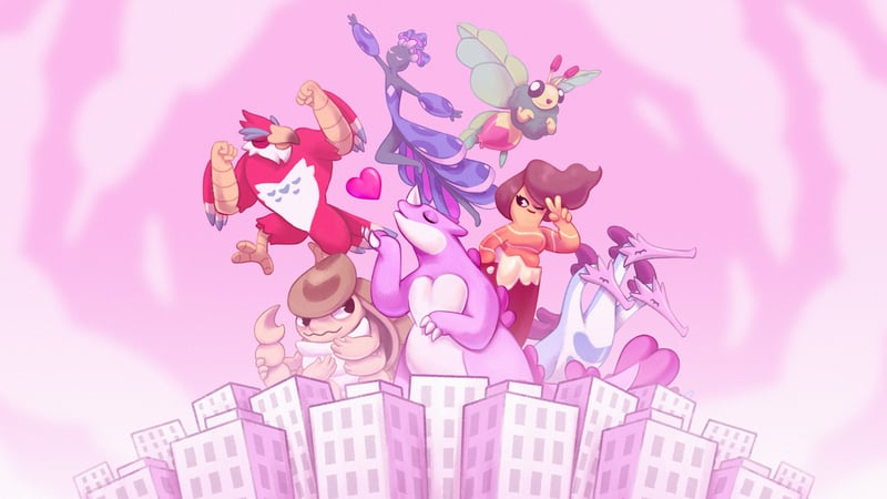 Official cover for Kaichu: The Kaiju Dating Sim on XBOX