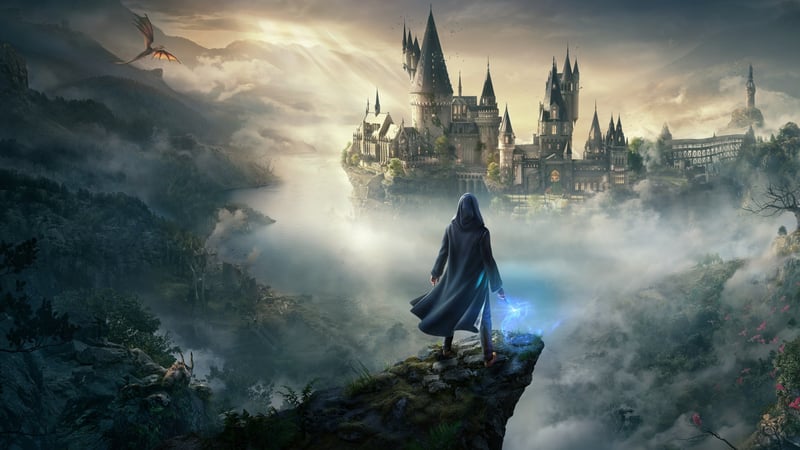 Official cover for Hogwarts Legacy on PlayStation